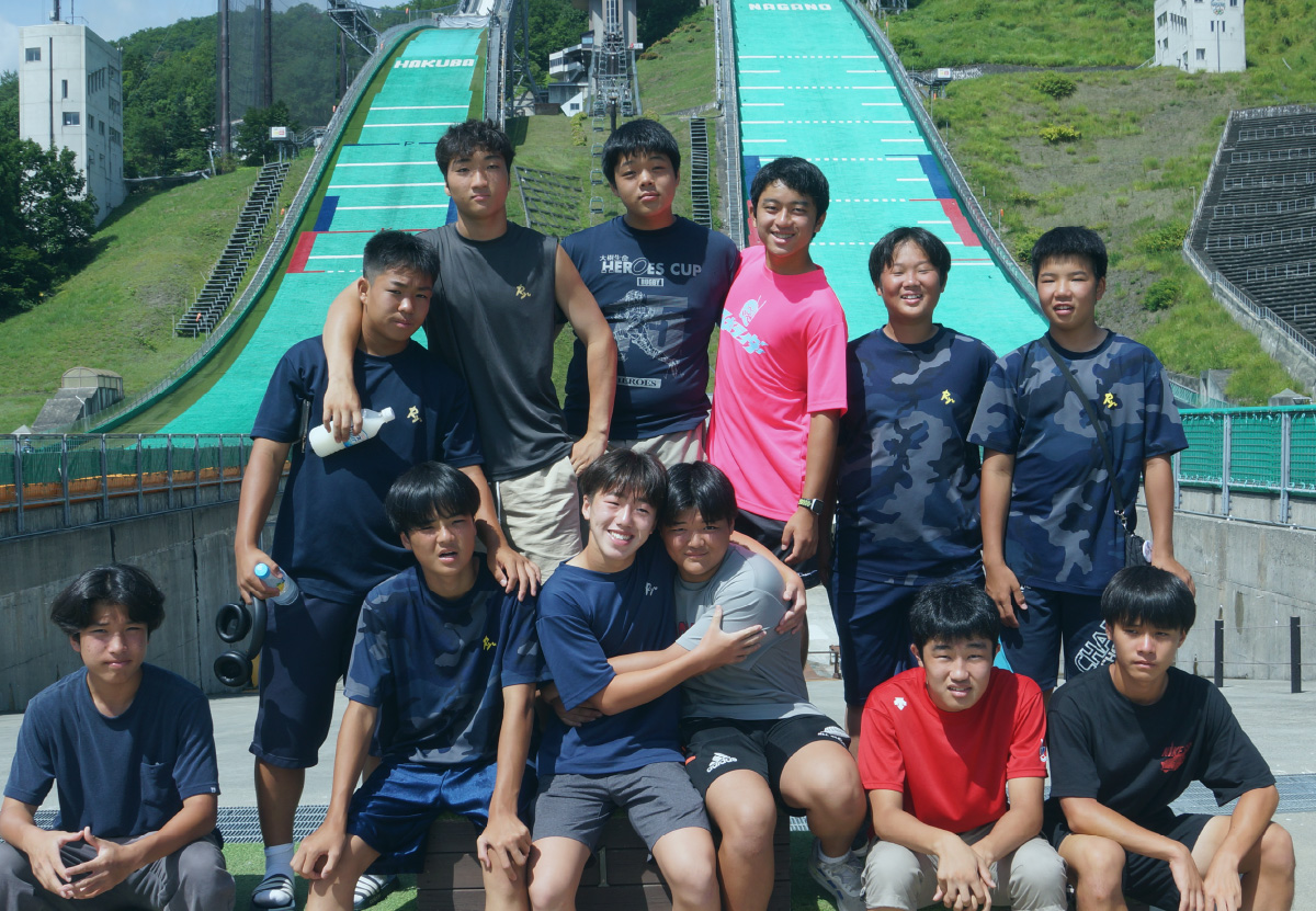 自分で考え、仲間とともに挑む